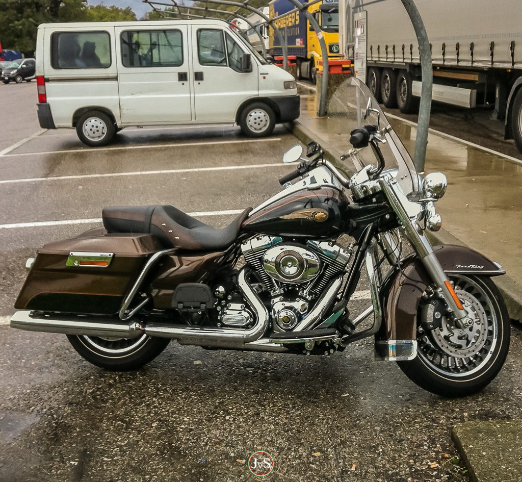Extrem-Test: mit der blitzblanken Harley durch das norditalienische Unwetter